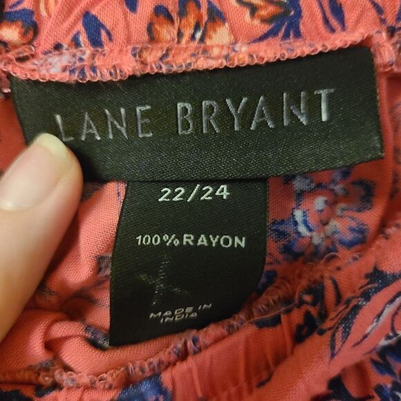 Lane Bryant Tiered Floral Skirt Arlene Floral Size 22 24 - Picture 3 of 4